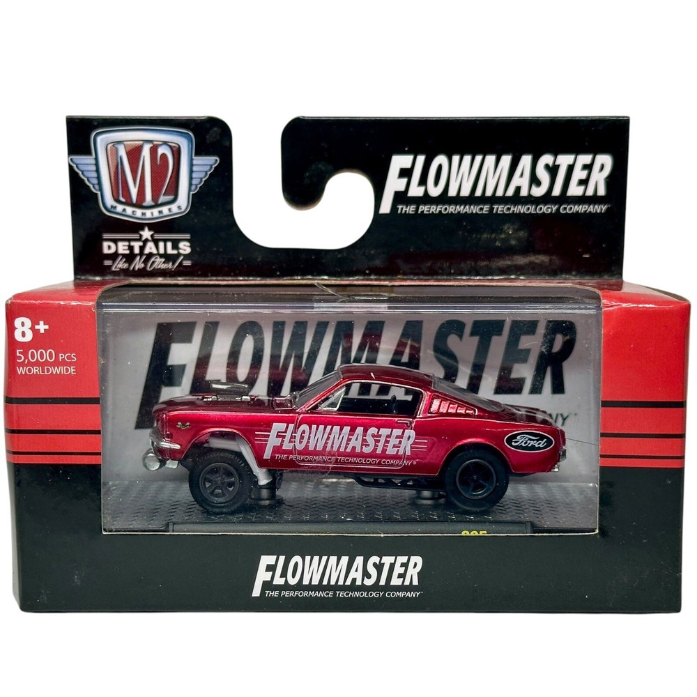 M2 Machines Flowmaster 1966 Ford Mustang Gasser S95 Oreilly’s Exclusive