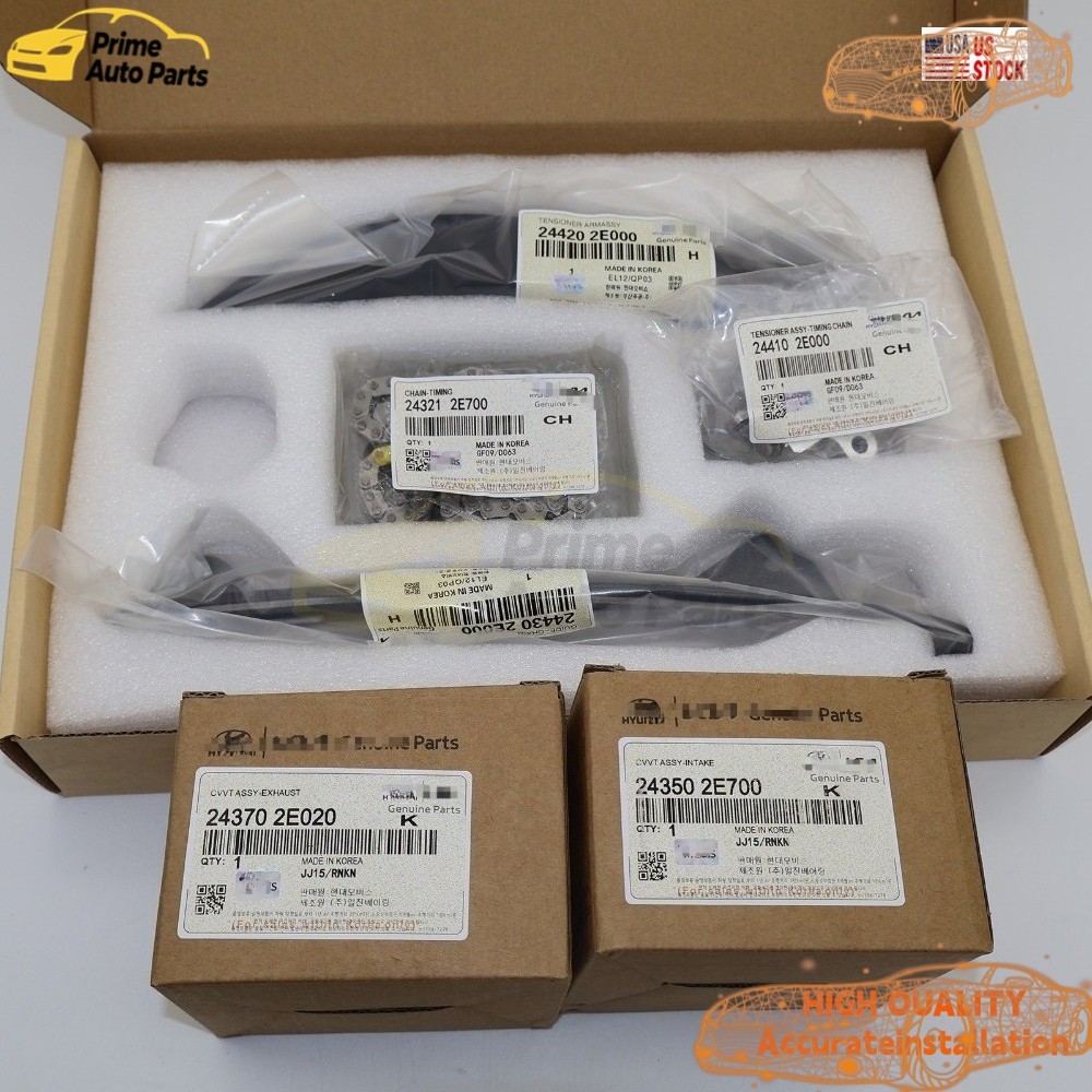 OE Hyundai Elantra Kona 2.0L 2017-2020 Timing Chain Kit w/ VVT Camshaft Gear US
