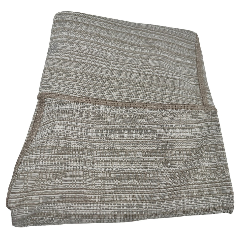 Athleta Womens XS High Rise Jacquard Chaturanga Leggings in Quail Tan