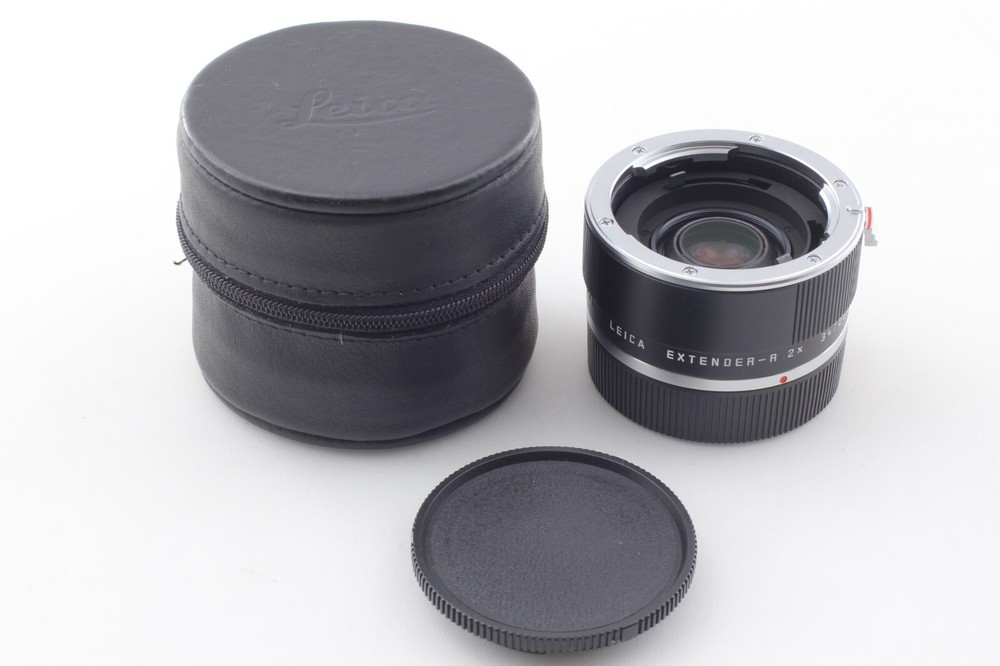 Leica Leitz Extender-R 2x Lens for R Mount with Case Japan