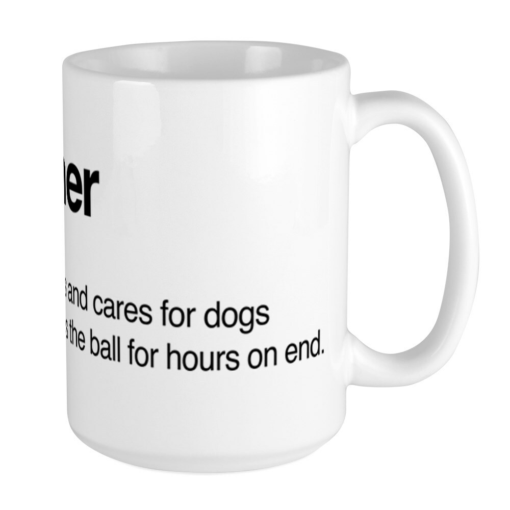CafePress Dog Mother Coffee Mug, Large 15 oz. White Coffee Cup (23274395)