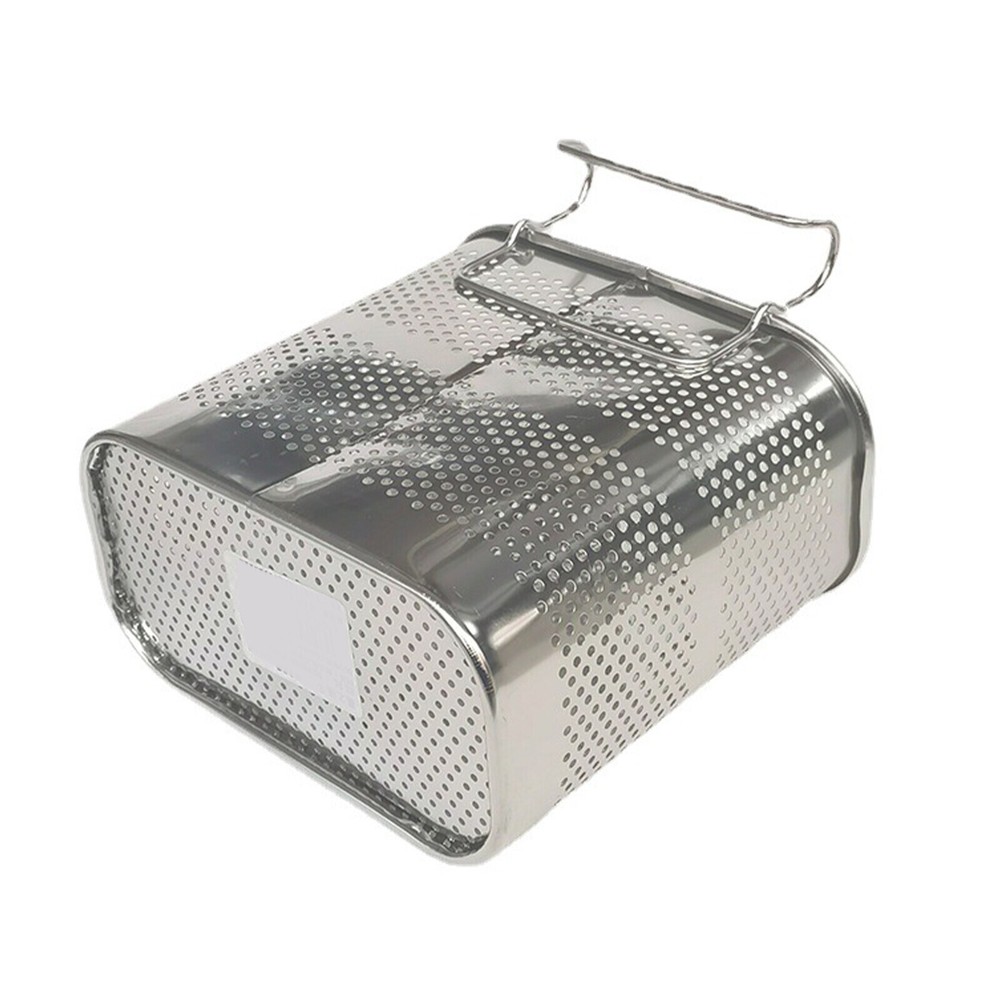 Chopsticks Holder Basket Large Capacity 2 Divided Compartments Stainless Steel