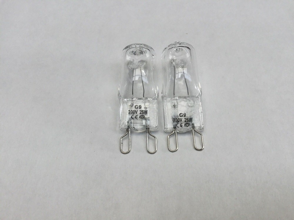 2 x Siemens Oven Halogen Lamp Light Bulb Globe HB76RU560A/05 HB76RU560A/06