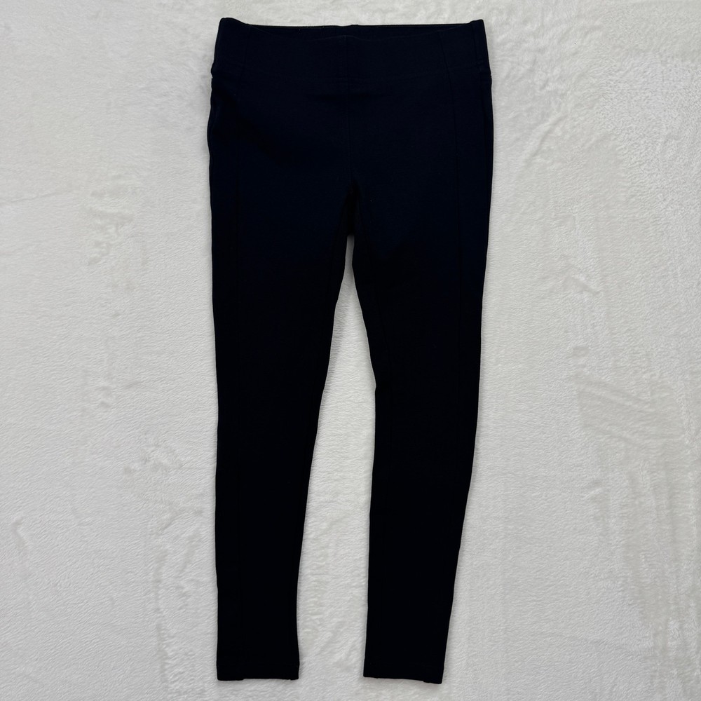 LOFT Leggings Womens XSP Black Ponte Knit High Rise Skinny Petite Pants