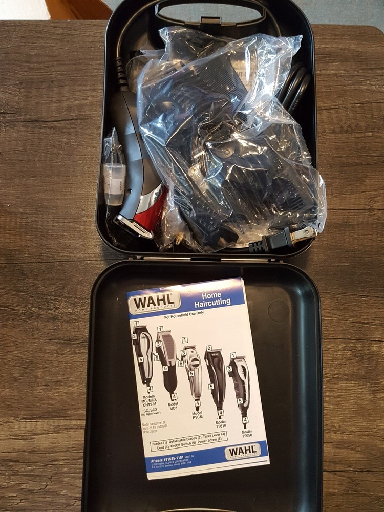 Wahl Corded Home Hair Cutting / Trimmer Set - 79610 + Carrying Case