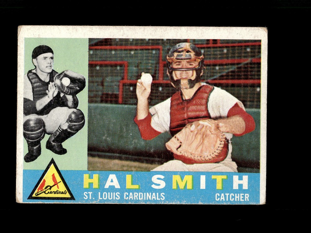 St Louis Cardinals Hal Smith 84 Topps Baseball Card VG Condition