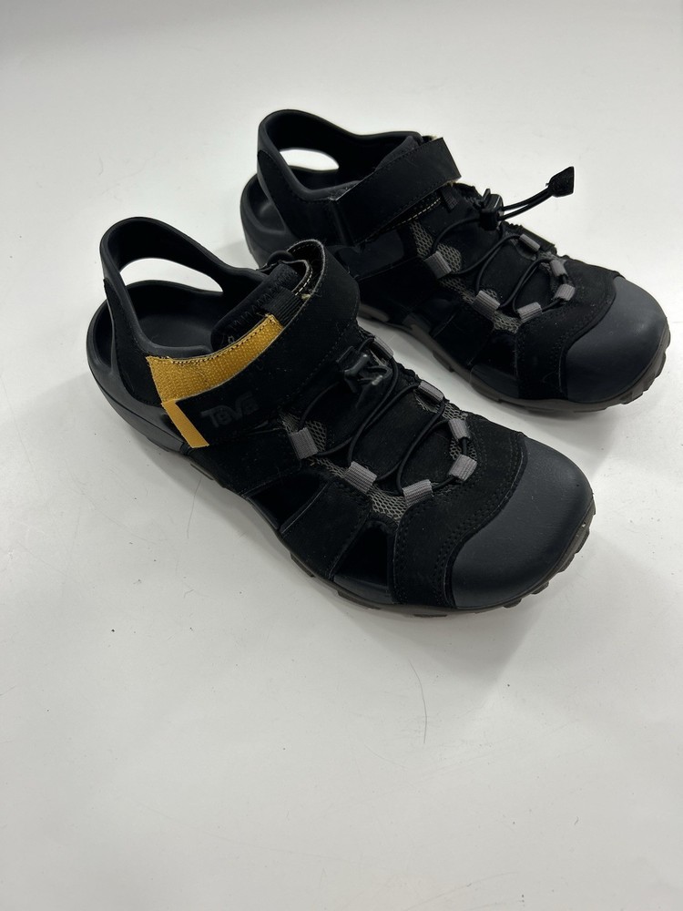Teva Men’s Flintwood Black Sandals Size 8