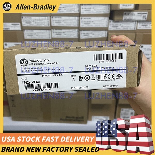 1PC NEW AB 1762sc-IF8u Universal analogue input module, 8-channel Free Ship