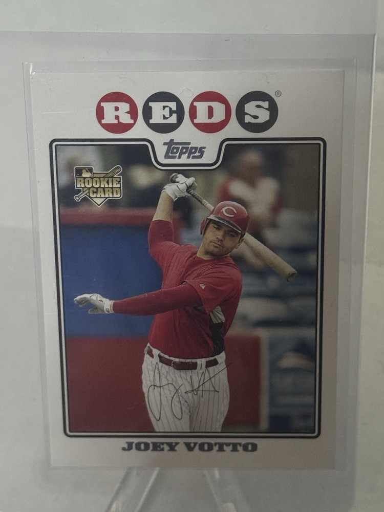 2008 Topps Rookie Joey Votto Cincinnati Reds Base Set MLB Baseball #319