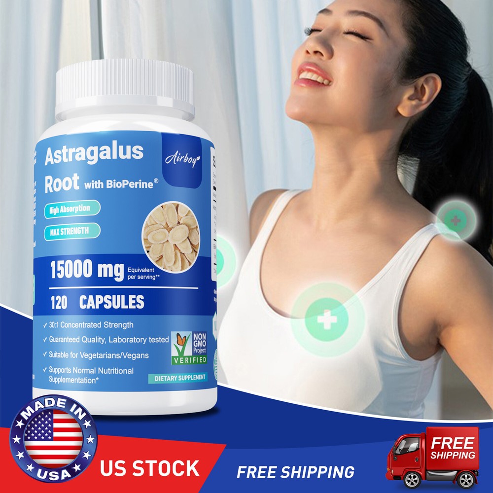 Astragalus Root - Immune System, Cardiovascular Health, Nutritional Supplement