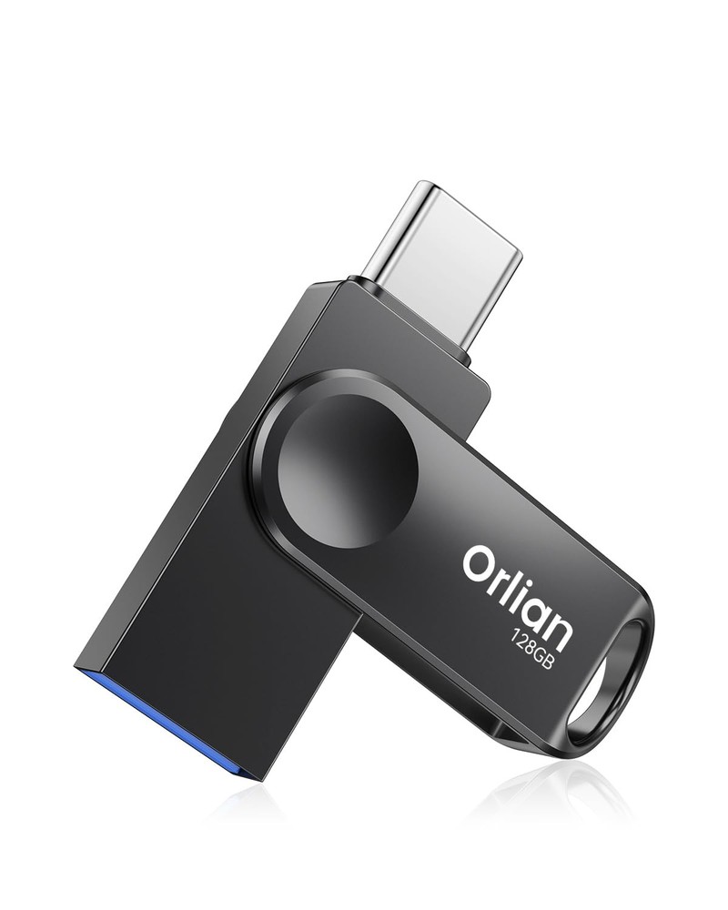 128GB Dual USB-C and USB 3.0 Flash Drive with 110MB/s Speed