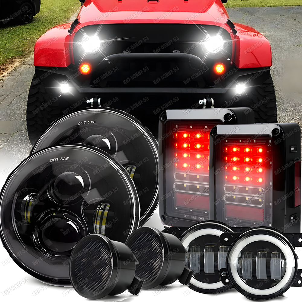 For Jeep Wrangler 07-18 JK 7