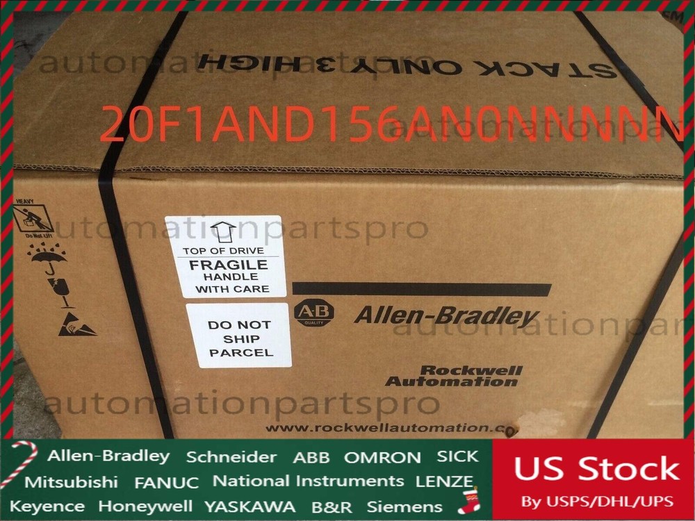 New Allen Bradley PowerFlex 753 VFD Drive 20F1AND156AN0NNNNN 125HP Qty Available