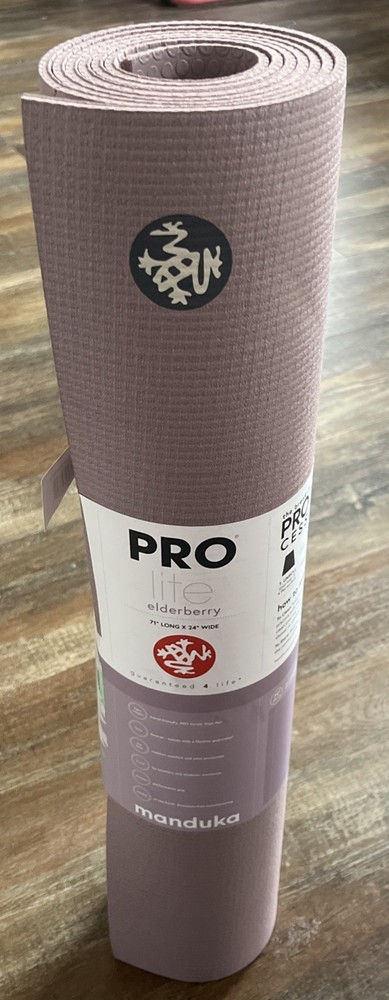 Manduka The Pro Lite Yoga Mat Elderberry 71”x24” READ