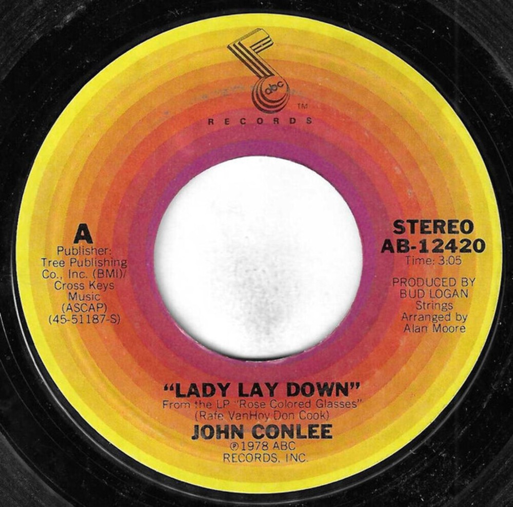 John Conlee - Lady Lay Down (7