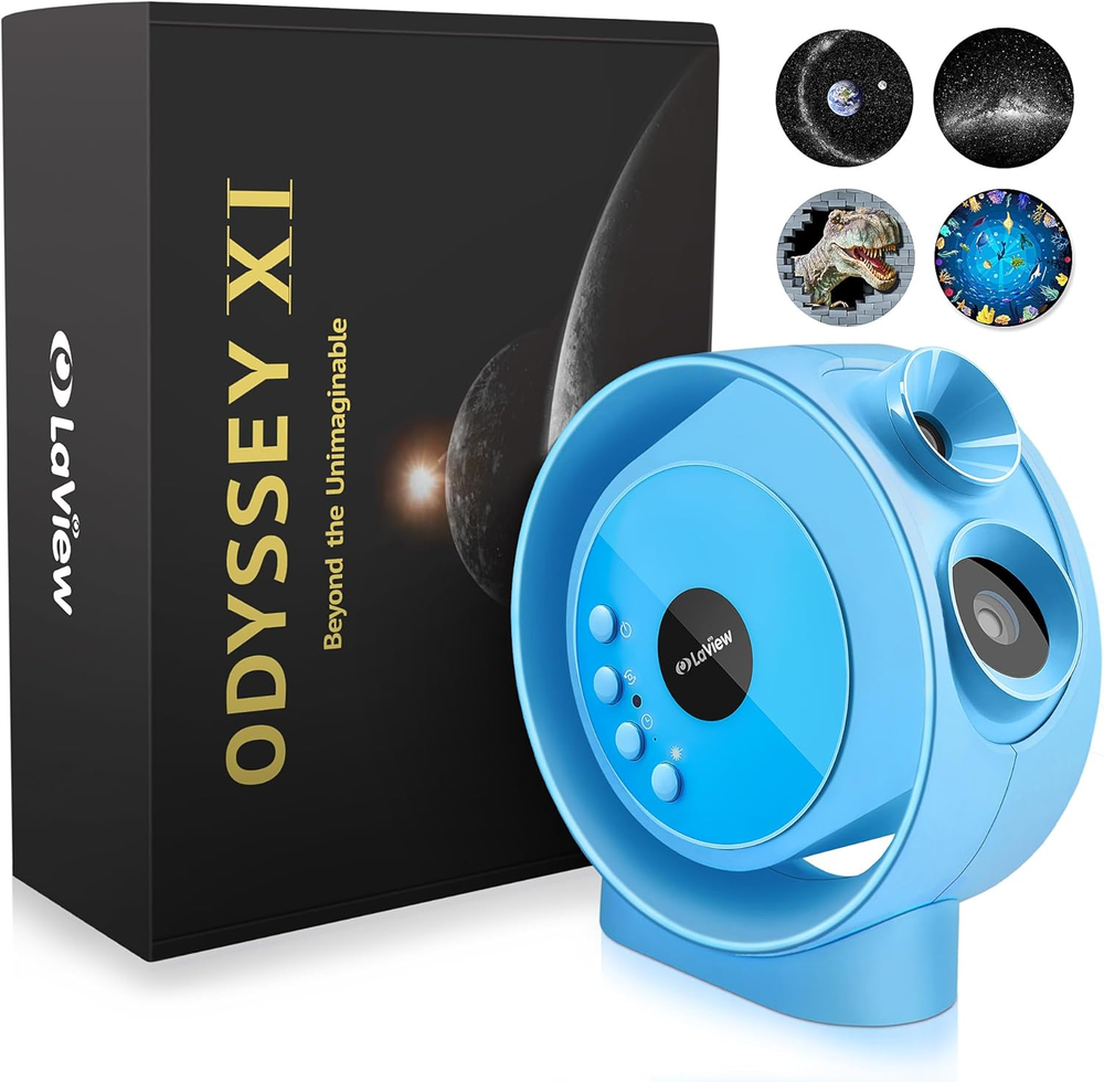 Galaxy/Star Projector, Home Planetarium Projector with 130 Ft² Projection Area,