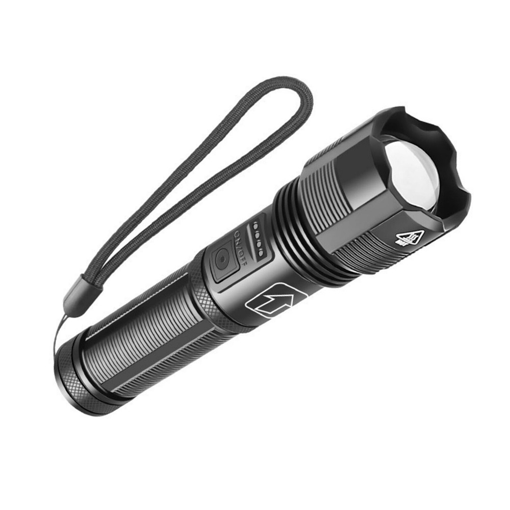 1000 Lumen Rechargeable LED Tactical Flashlight for Bright Work Lights