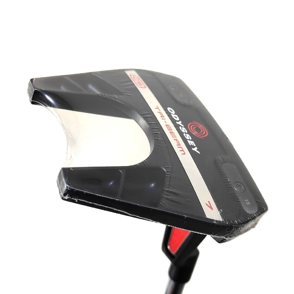 Odyssey New Tri Beam Seven Stroke Lab 34 Inch Putter with Cover
