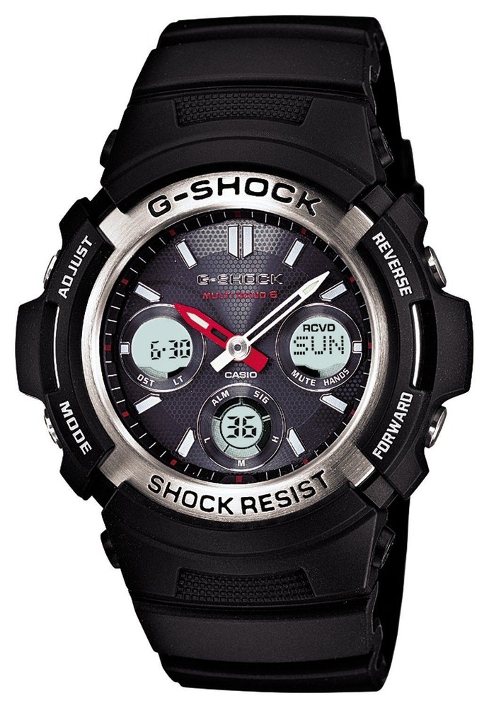 Casio G-Shock AWG-M100-1AJF Radio Solar Watch Black Men’s Shockproof 20BAR
