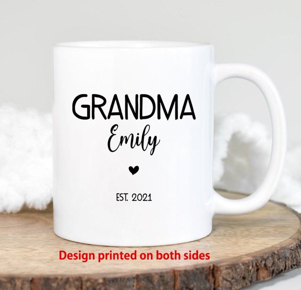 Grandma Mug Pregnancy Announcement Mom Promoted To Grandma