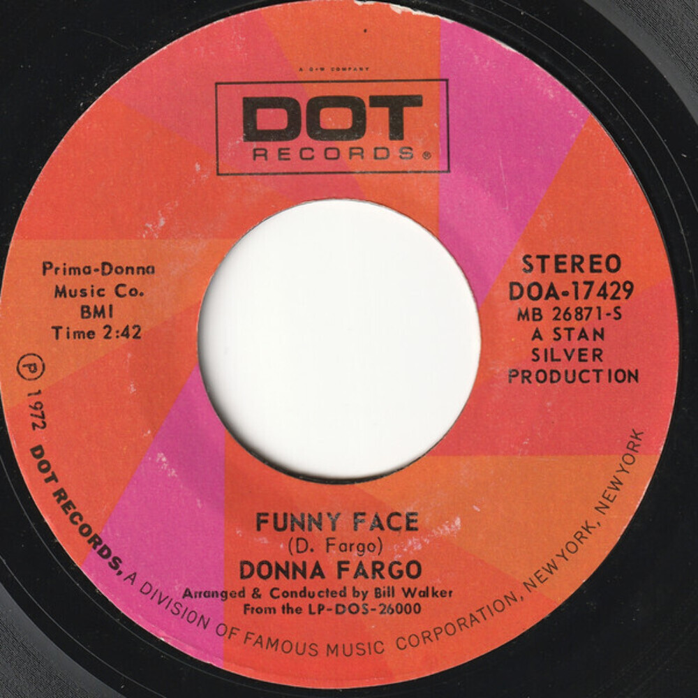 Donna Fargo - Funny Face - Dot Records - DOA-17429 - 7