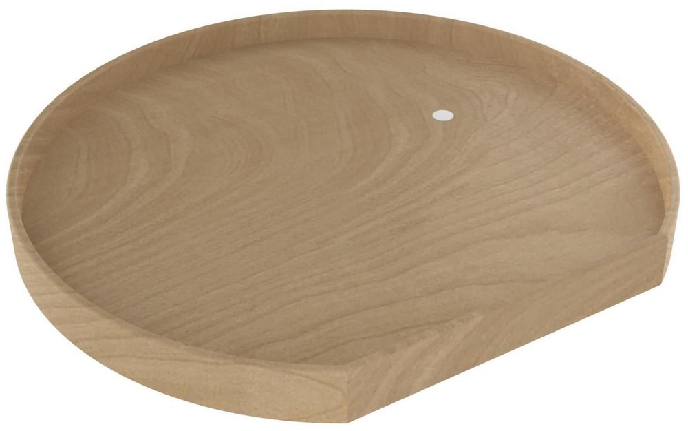 Rev-A-Shelf LD-4NW-201-28-1 Lazy Daisy Natural Wood Single Shelf - Maple