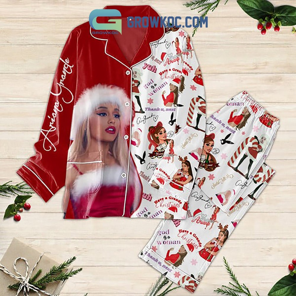 Ariana Grande Have A Grande Christmas Pajamas Set