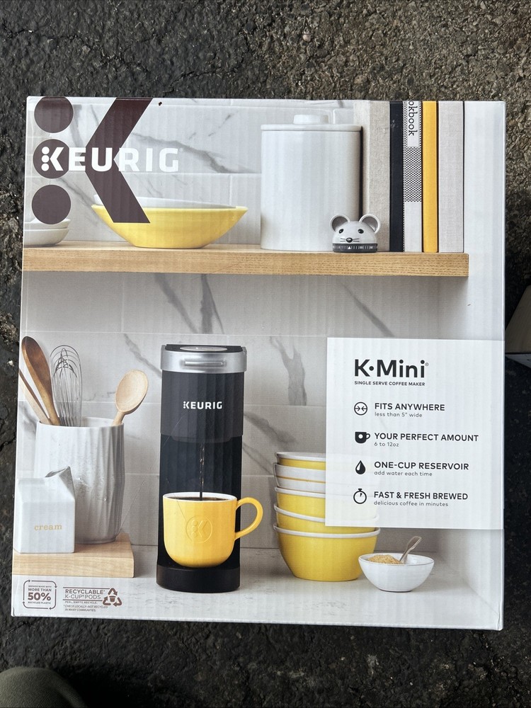 Keurig K-Mini Plus Single Serve K-Cup Pod Coffee Maker, Black ‼️FREE SHIPPING‼️