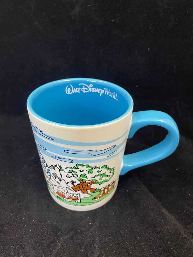 Disney World Coffee Mug featuring Skyline of 4 Parks - Magic Kingdom Epcot Hollywood Studios
