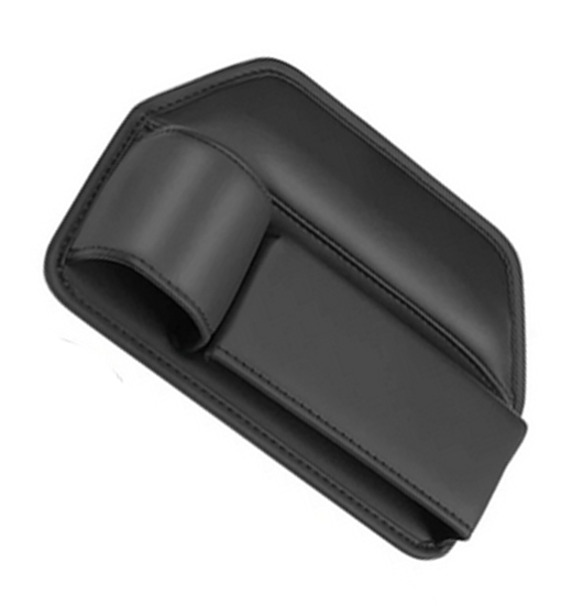 Car Seat Gap Storage Bag Crevice Box PU Leather Console Side Organizer Holder