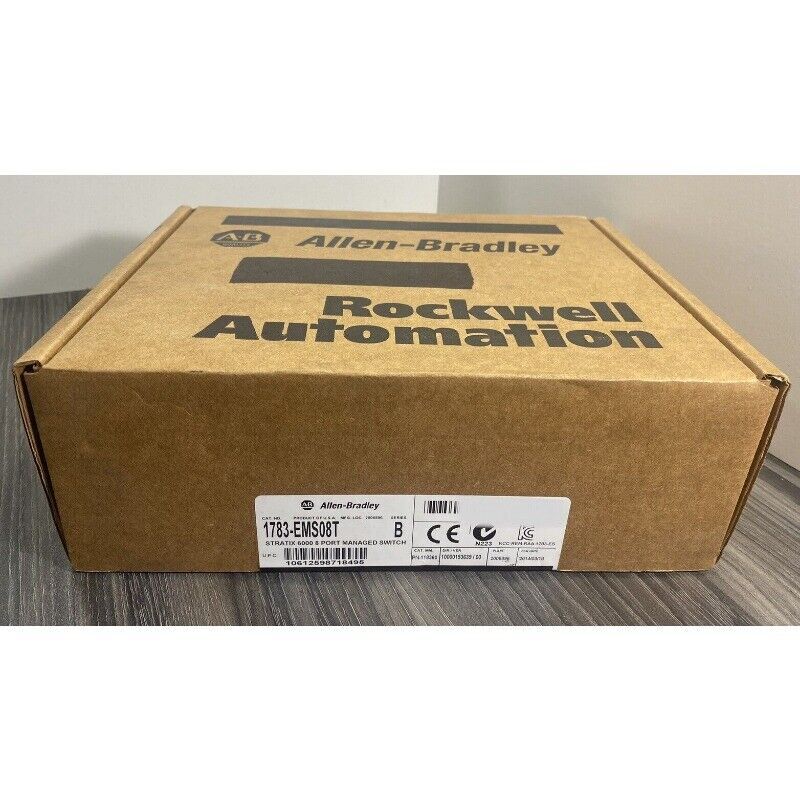 Allen Bradley 1783-EMS08T Stratix 6000 8-Port Ethernet Switch  AB  US Free Tax