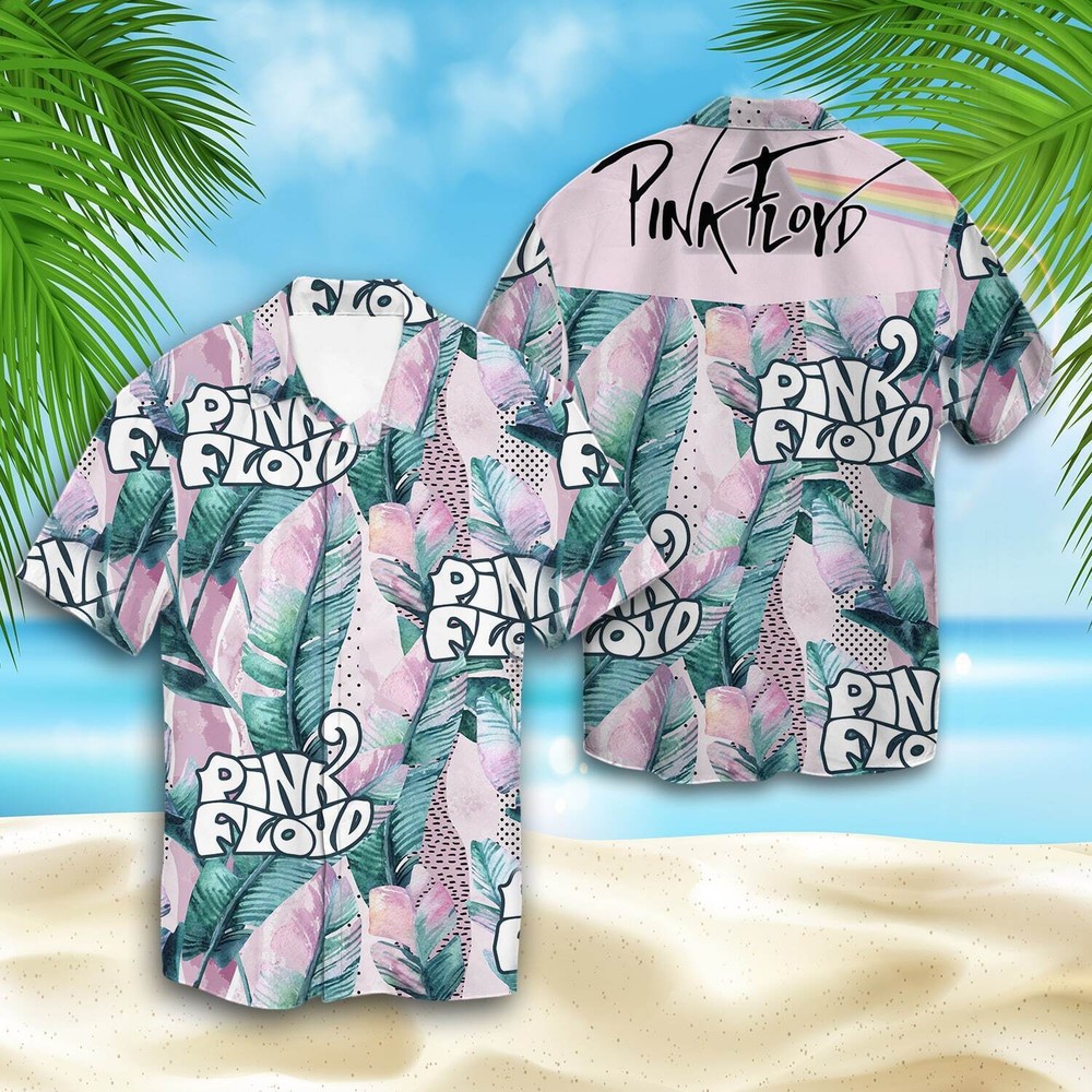 Pink Floyd 3D Tropical Hawaiian Shirt for Men and Women