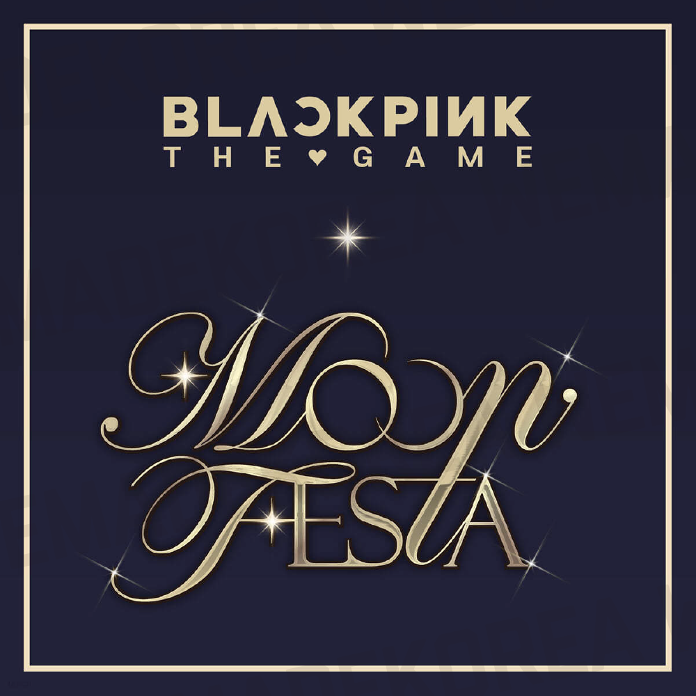 BLACKPINK The Game Coupon Card Set Moon Festa Official K-POP Collectibles-image