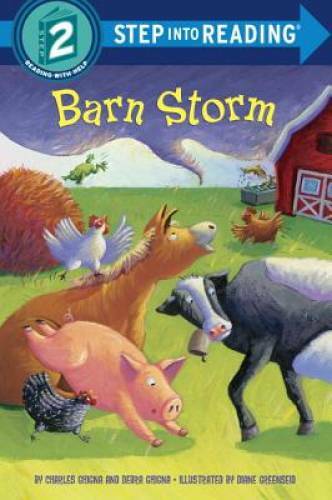 Barn Storm Step into Reading Level 1 Paperback Book by Charles Ghigna - Good Condition