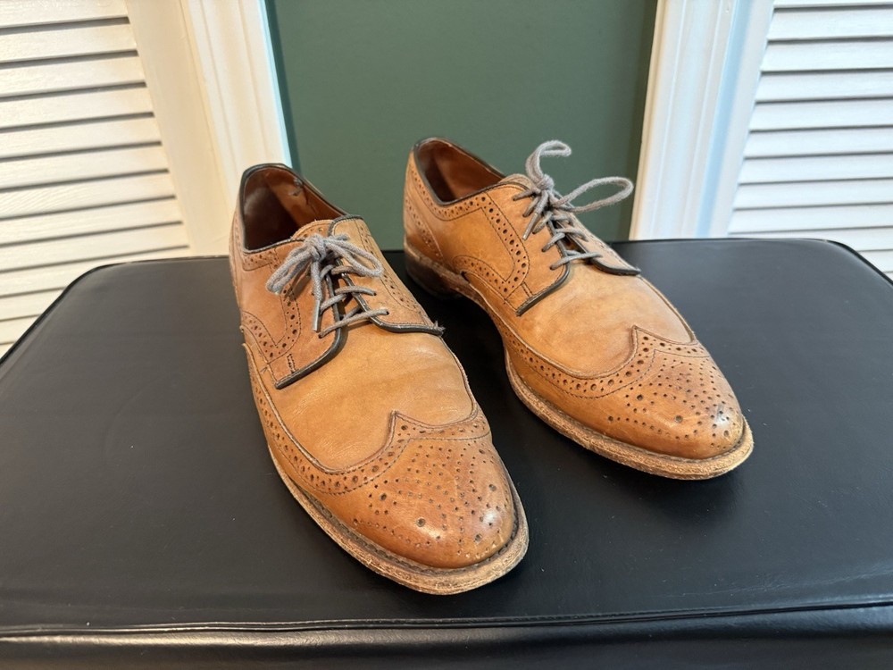 Allen Edmonds 'Stuttgart' Leather Shoe, Size 8 1/2 D MENS Brown Retail $395