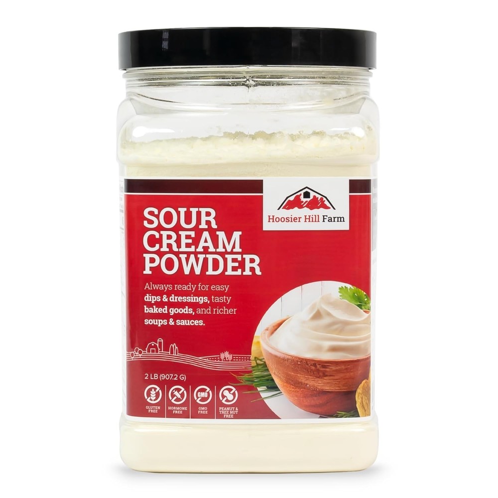 Hoosier Hill Farm 2LB Sour Cream Powder for Cooking and Baking