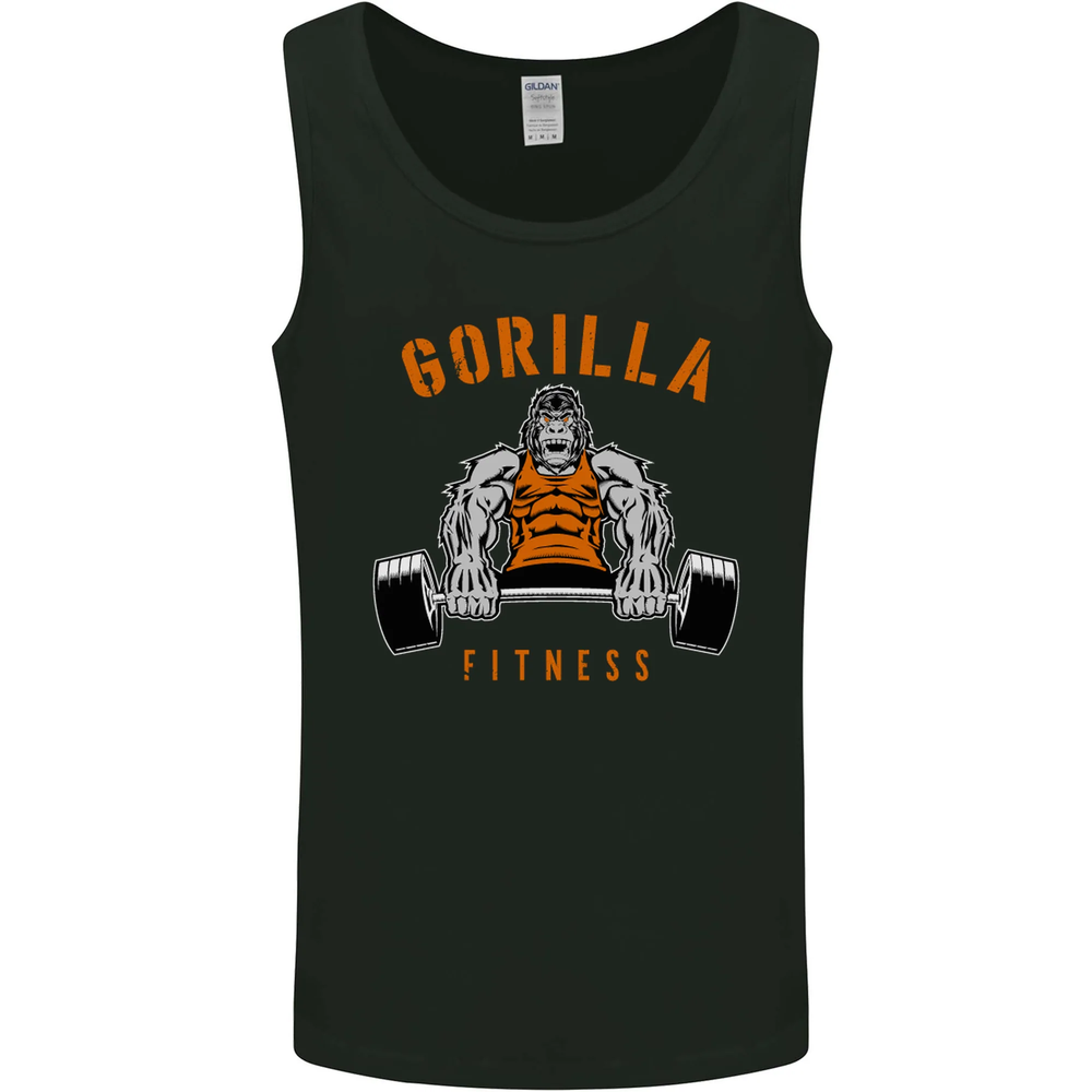 Gym Gorilla Fitness Bodybuilding Training Mens Vest Tank Top