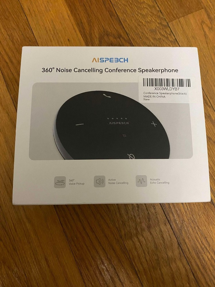 M4 Bluetooth Speakerphone Conference Microphone with AI Noise Reduction Full-Dup-image