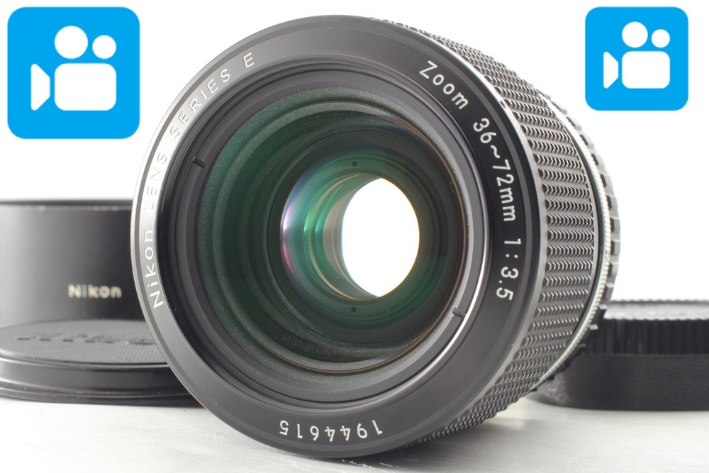 🎦👀w/ HK-8 Hood [N MINT] Nikon Nikkor Series E Zoom 36-72mm F3.5 From JAPAN