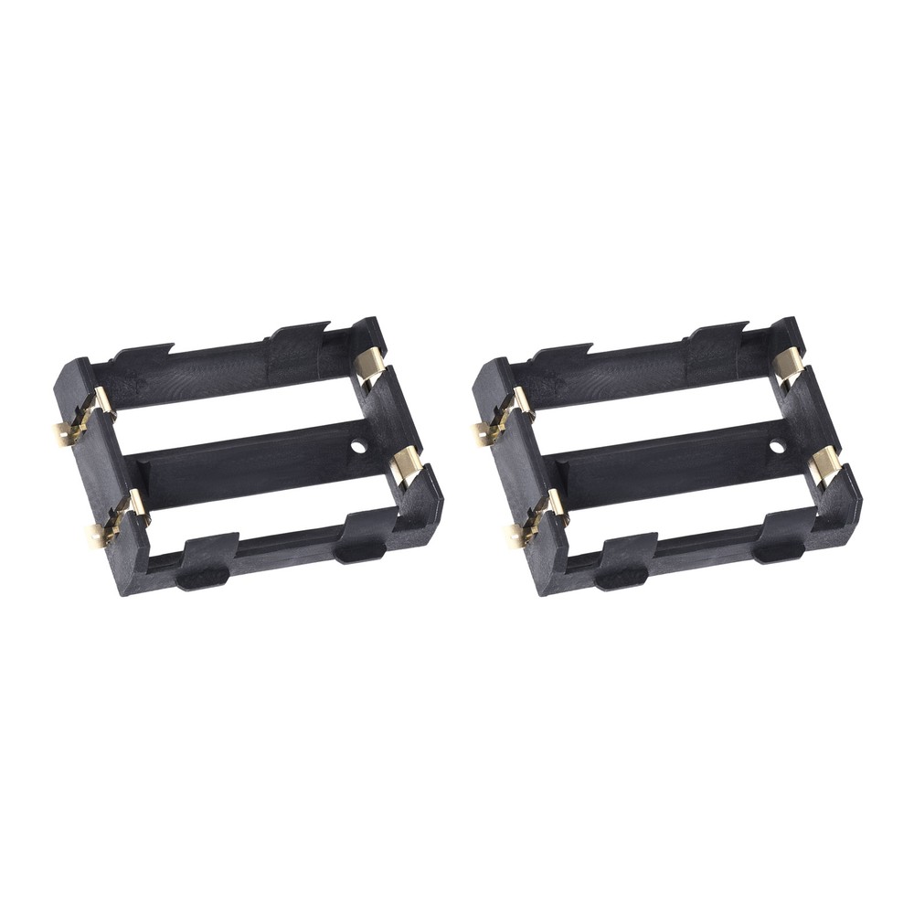 2 Pack 2 x 3.7V 26650 Battery Holder Box Case with Pin for DIY Projects