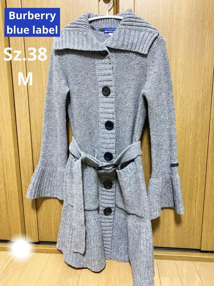 Burberry Blue Label Long Sleeve Knit One Piece Dress - Solid Design, New