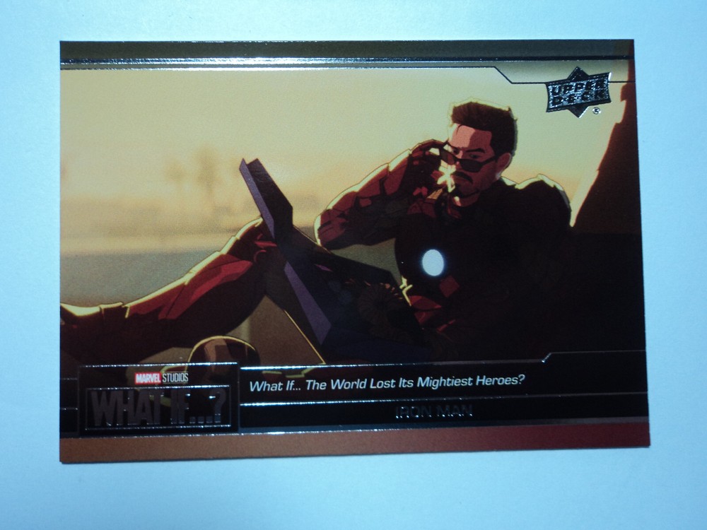 2023 Upper Deck Marvel What If Iron Man Base Card #12
