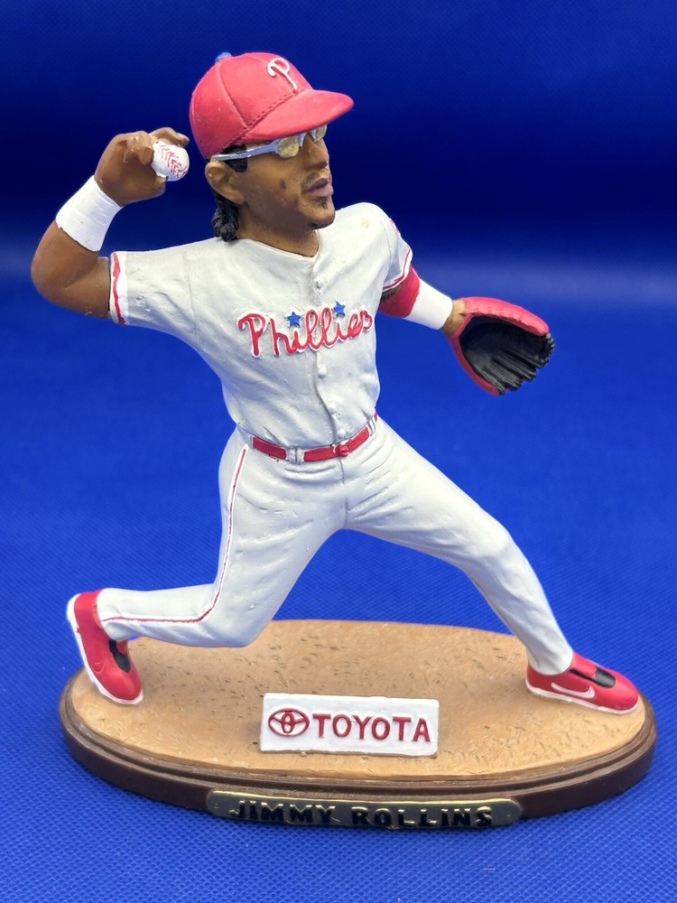 Jimmy Rollins 2005 Phillies SGA Stadium Give Statue Figure Figurine MLB Baseball