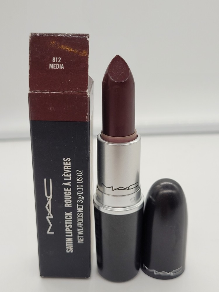 Genuine Mac Satin Lipstick Media M3ew21