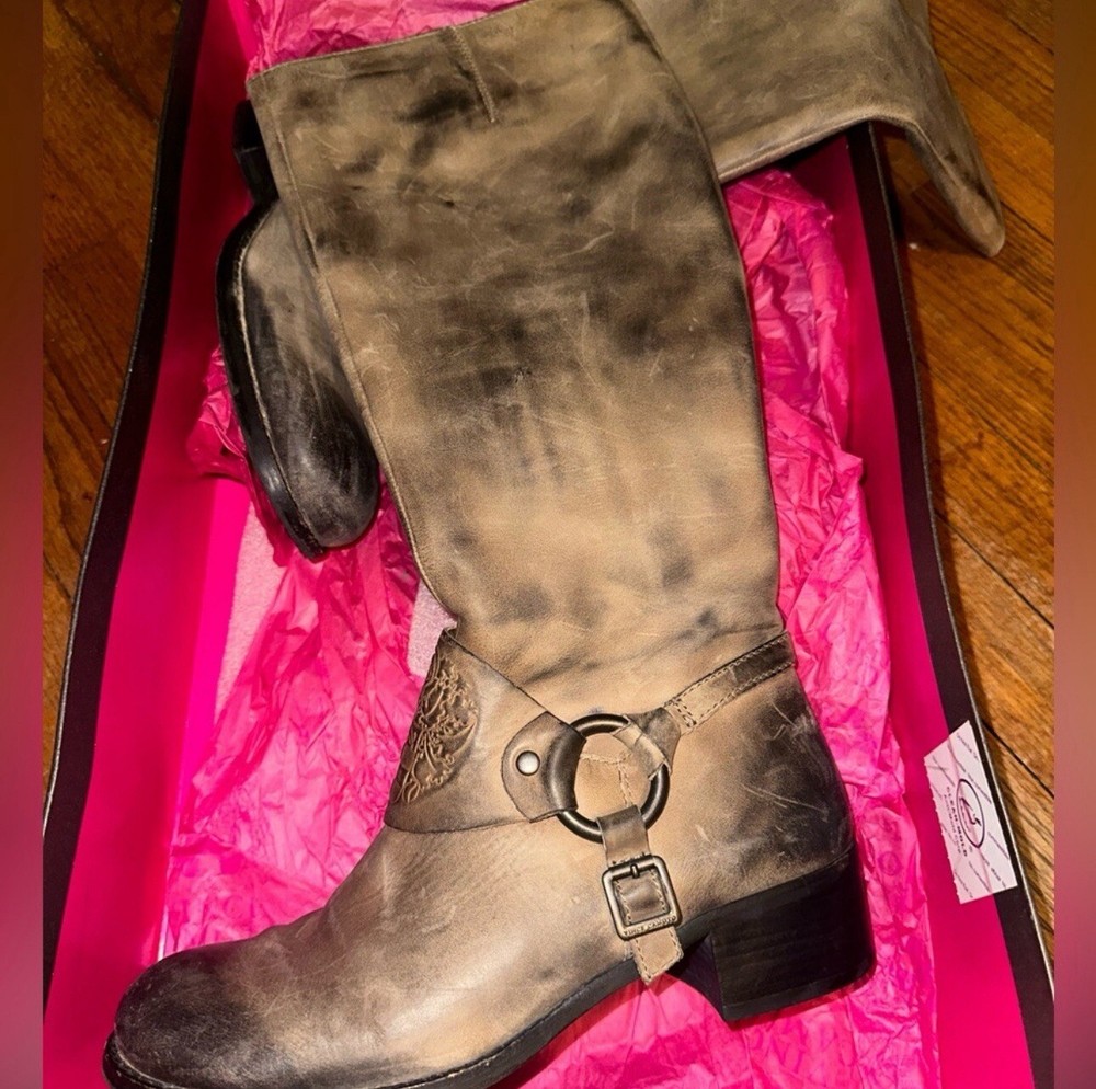 Vince Camuto Brown Knee High Boots