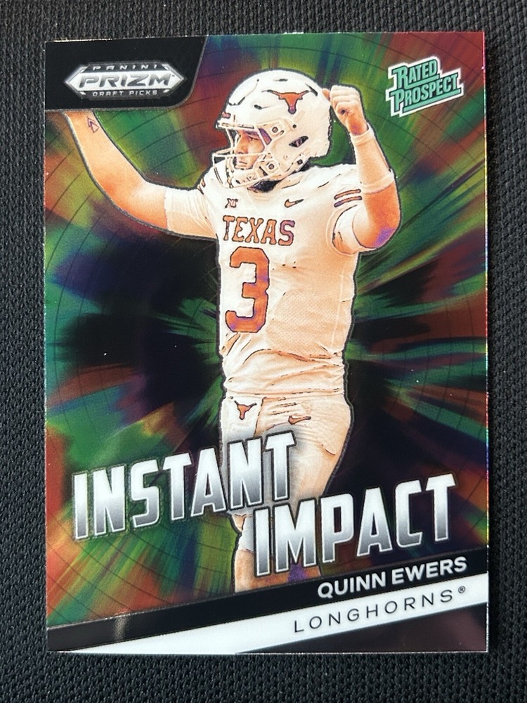 2024 Prizm Draft Picks Quinn Ewers Texas Rated Prospect II-QE Instant Impact