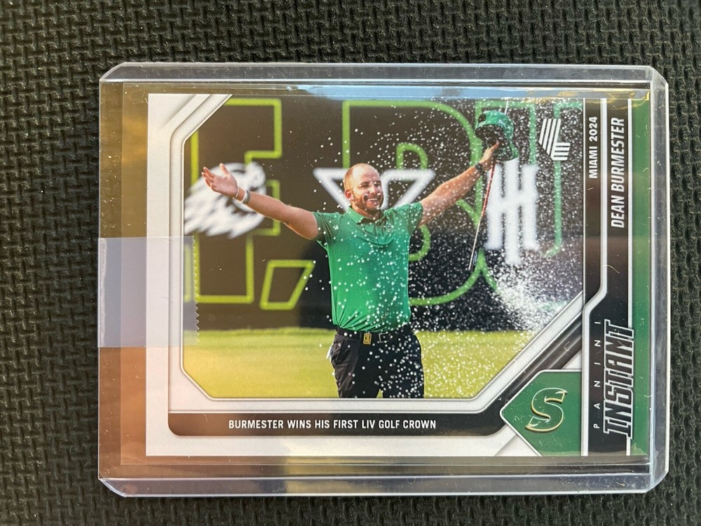 2024 Panini Instant LIV Golf #89 Dean Burmester Wins Miami /56 Limited Edition