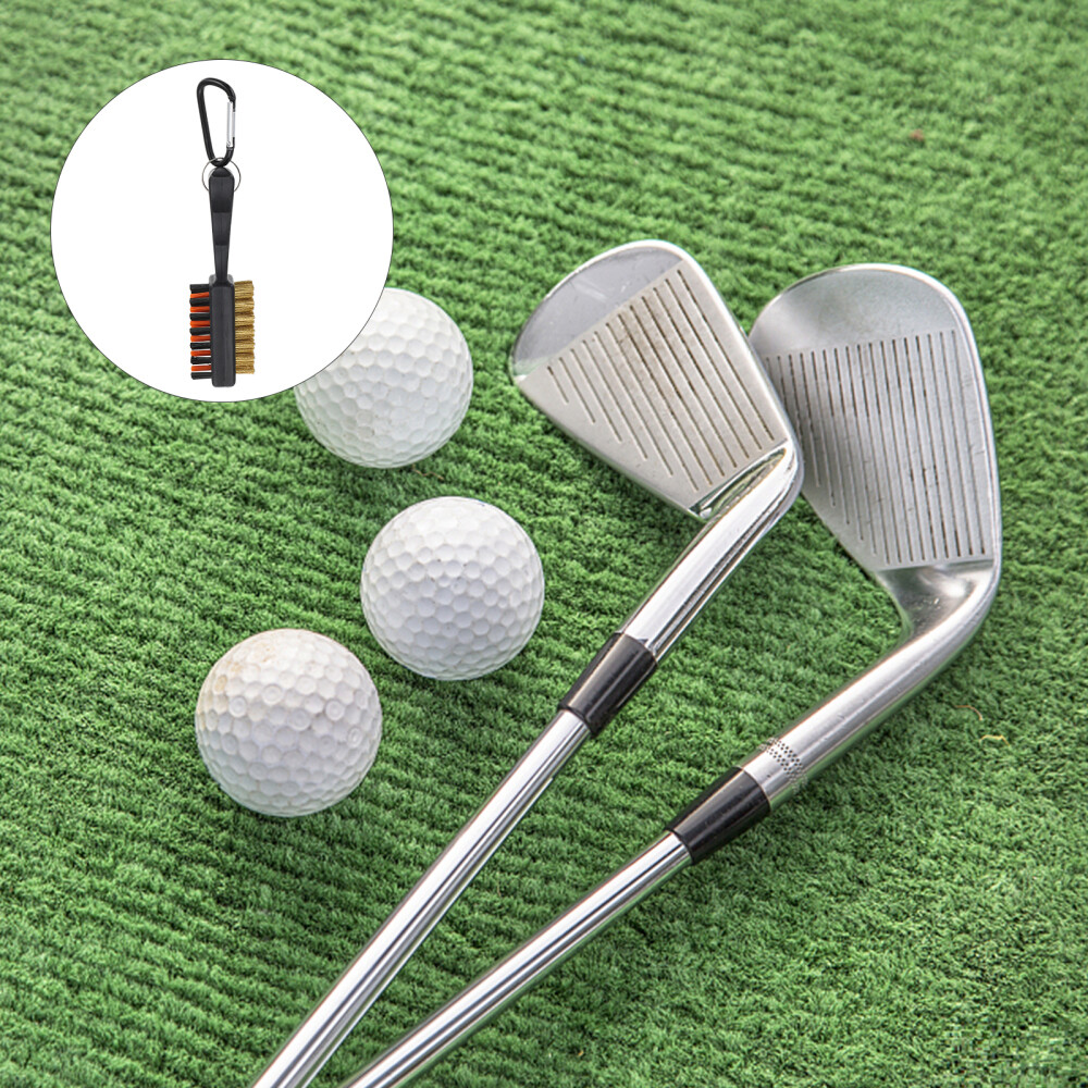 Multi-Function Double-Sided Golf Club Cleaner Brush for Club Heads