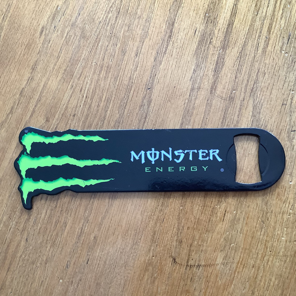 Monster Energy Drink Metal Bottle Opener
