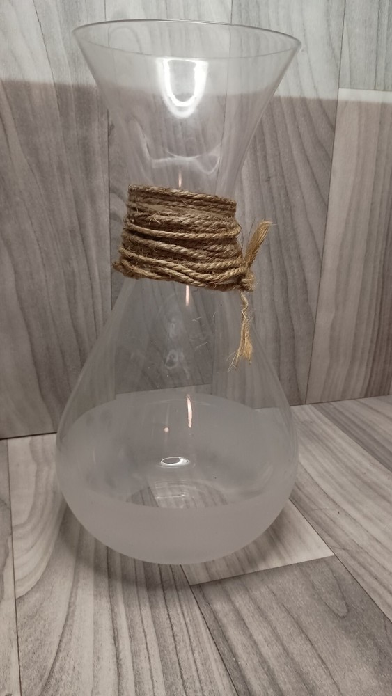 Rustic Wide Mouth Vase Home Decor Excellent Condition Fast Shipping  